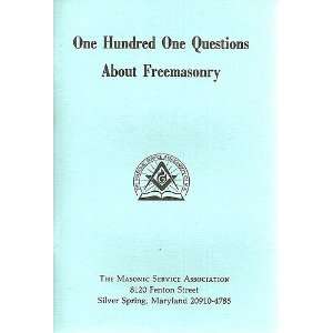   One Questions About Freemasonry Masonic Service Association Books