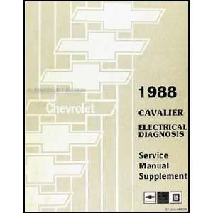   Chevy Cavalier Electrical Diagnosis Manual Original Chevrolet Books