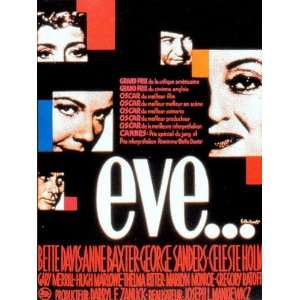  All About Eve Movie Poster (11 x 17 Inches   28cm x 44cm 