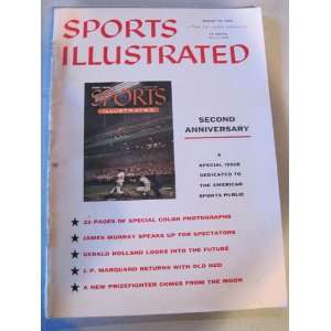   August 20, 1956 Second Anniversary Sports Illustrated Books