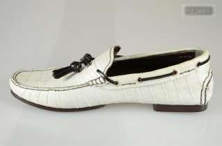 Tom Ford Crocodile Leather Shoes Slippers Size US 10,5 T EU 44,5 