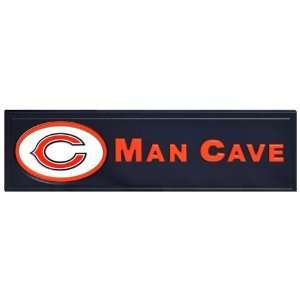  Chicago Bears Man Cave Wooden Bar Sign