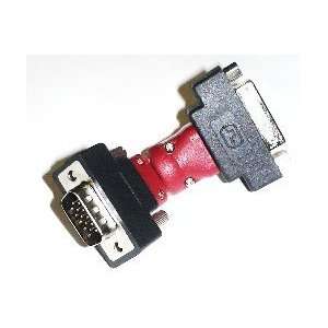    DVI Female to Hd15 Male 360 Degree Rotor Adapter Electronics