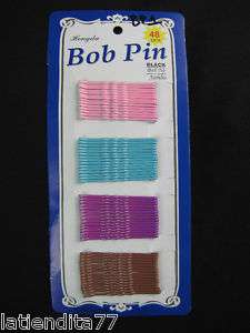 48 pc. Metal 2in. Colored Bobby pins NWT (BP1)  