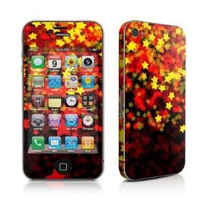 Stardust Fall Design Protective Skin Decal Sticker for Apple iPhone 4 