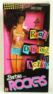 Barbie and the Rockers 1986 DANCING ACTION DEE DEE~NRFB  