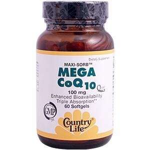  Mega CoQ10, 90 Softgels, 100 mg, Co Enzyme Q10, From 