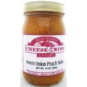 Wisconsin Chalet Sweet Onion Peach Salsa  Grocery 