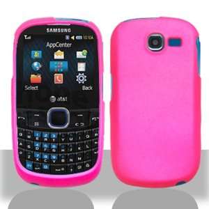 iNcido Brand Cell Phone Rubber Feel Hot Pink Protective Case Faceplate 