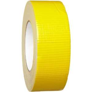   Printable Plastic Backed Cloth, Yellow Color Economy Pipe Banding Tape