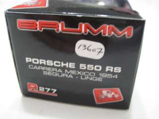 Brumm Porsche 550RS Spyder 54 Carrera Panam Mexico NIB  