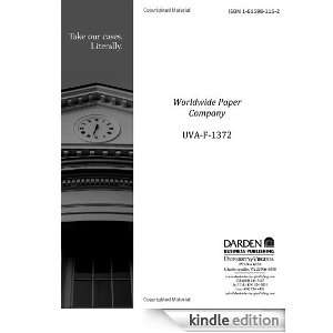 Worldwide Paper Company Kenneth M. Eades  Kindle Store