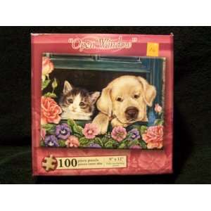  Open Window Kitty & Puppy Puzzle Toys & Games