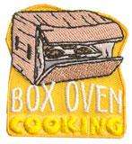 Girl Boy Cub BOX OVEN COOKING Fun Patches Crests Badges SCOUTS GUIDES 