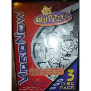    Videonow Fairly Odd Parents 3 Disc Pack PVD PVDS Toys & Games