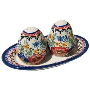  Polish Pottery Salt and Pepper Shakers