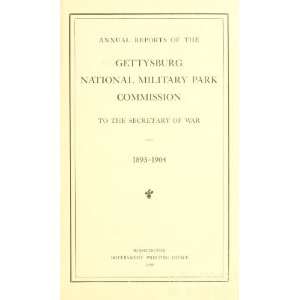  Of The Gettysburg National Military Park Commission To The Secretary 