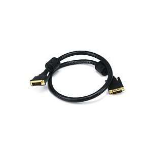 Brand New 3FT 24AWG CL2 Dual Link DVI D Cable   Black 