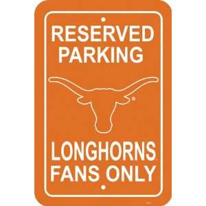  2006 NCAA Football Champs Texas Longhorns Plastic Parking 