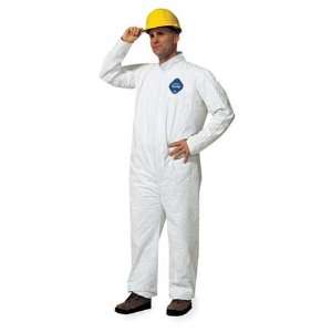  DUPONT TY120SWH4X0025G1 Coverall,4XL,PK 25
