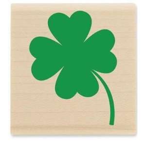  Four Leaf Clover   Rubber Stamps Arts, Crafts & Sewing