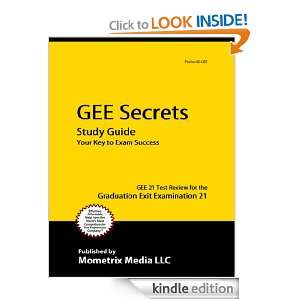 GEE 21 Test Review for the Graduation Exit Examination 21 GEE 21 Exam 