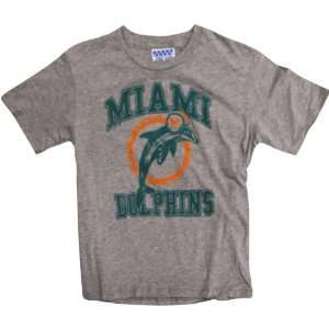  Junk Food Miami Dolphins Girls (8 14) Retro T Shirt 