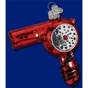 Blow Dryer Christmas Ornament 