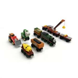 com Thomas and Friends Wooden Railyway   Lot of (9) Vehicles ~ Whiff 