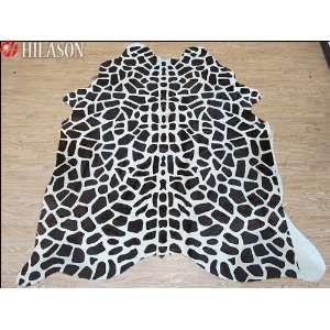  Leopard Hair On Leather Pure Brazillian Cowhide Rug 
