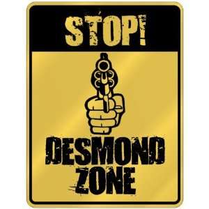    New  Stop  Desmond Zone  Parking Sign Name