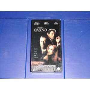  CASINO   (2) VHS tapes 