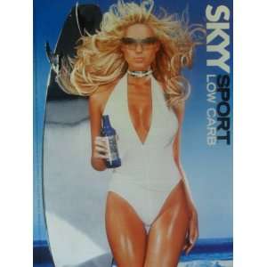  Skyy Vodka Sport 1 Piece Bathing Suit 2004 Magazine Print 
