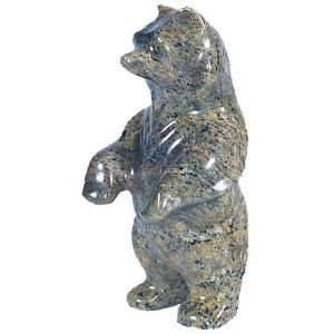  Bear Standing Stone Sculpture