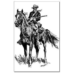  Old Bill Cavalry Mascot Military Mini Poster Print by 