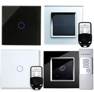   Touch & Remote Control On/Off & Dimmer & LED Light Switches  