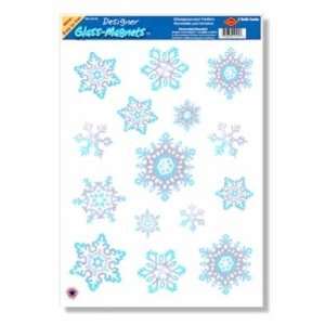 Crystal Snowflake Window Clings