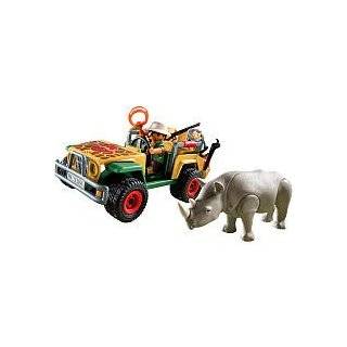 Playmobil Rangers Vehicle And Rhino