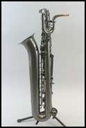   Big Bell Stone Series B5 Ice B Raven Baritone Saxophone B 5 196569