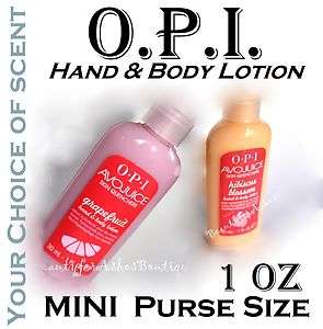 OPI 1 OZ AVOJUICE JUICIE CUTIE HAND & BODY LOTION SKIN QUENCHERS SCENT 
