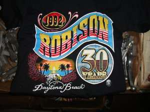 Robison Harley Davidson 30 years T Shirt  Sm or Med  