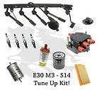 BMW E30 M3 S14 Tune Up Kit Oil Air Fuel Filter Spark Plug Wire Coil 