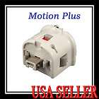 New White MotionPlus Motion Plus Adapter + Silicone Case For Nintendo 