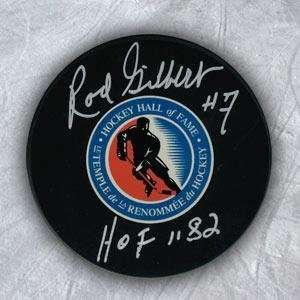   Hockey Puck   Hall of Fame w HOF   Autographed NHL Pucks Sports