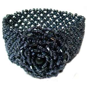  Just Give Me Jewels Mixed Gunmetal Rose Stretch Seed Bead 