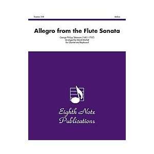  Allegro (from the Flute Sonata) Musical Instruments