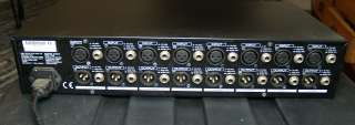 Behringer T 1950 8 Channel Mic tube pre amp array Excellent condition 