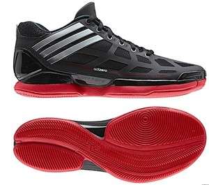 New Adidas adizero CRAZY LIGHT LOW Shoes Basketball Black Red 