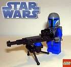 Star Wars LEGO Minifigure JANGO FETT with BAZOOKA and JET PACK bounty 