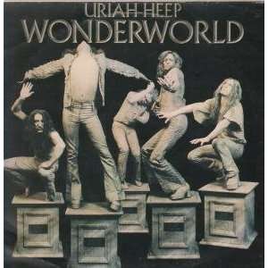  WONDERWORLD LP (VINYL) UK BRONZE 1974 URIAH HEEP Music